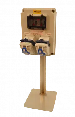 18th Edition Touring Caravan Power Pedestals by RMCS