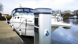 Triton Pedestals Marina Installation