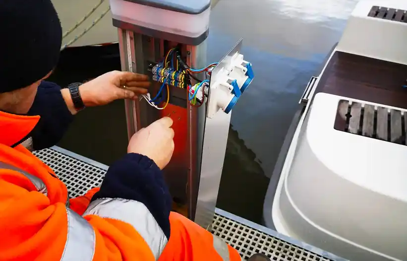 Installing At Farndon Marina