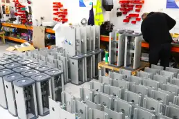 RMCS Manufacture Power Pedestals & Lighting In-House